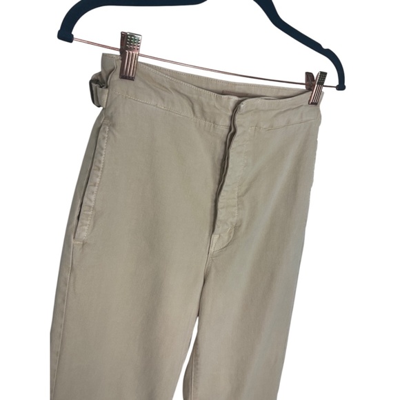 MOTHER Women's Flare & Wide Leg Jeans in Tan - Picture 6 of 14